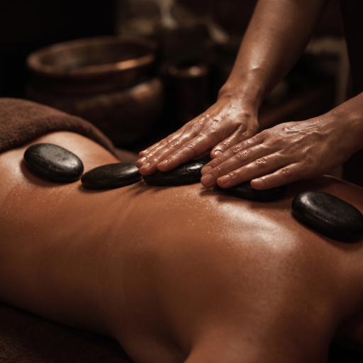 Stone-massage