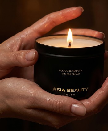 Aroma massage & Арома массаж со свечей & 60 min
